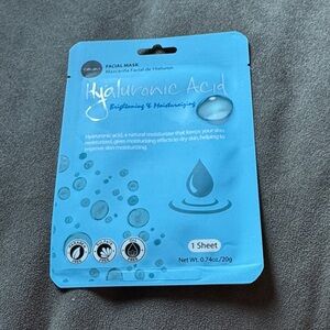Celavi Hyaluronic Acid Facial Mask - Blue